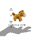PETSPORT Tiny Tots Barn Buddy Henry Horse 3"