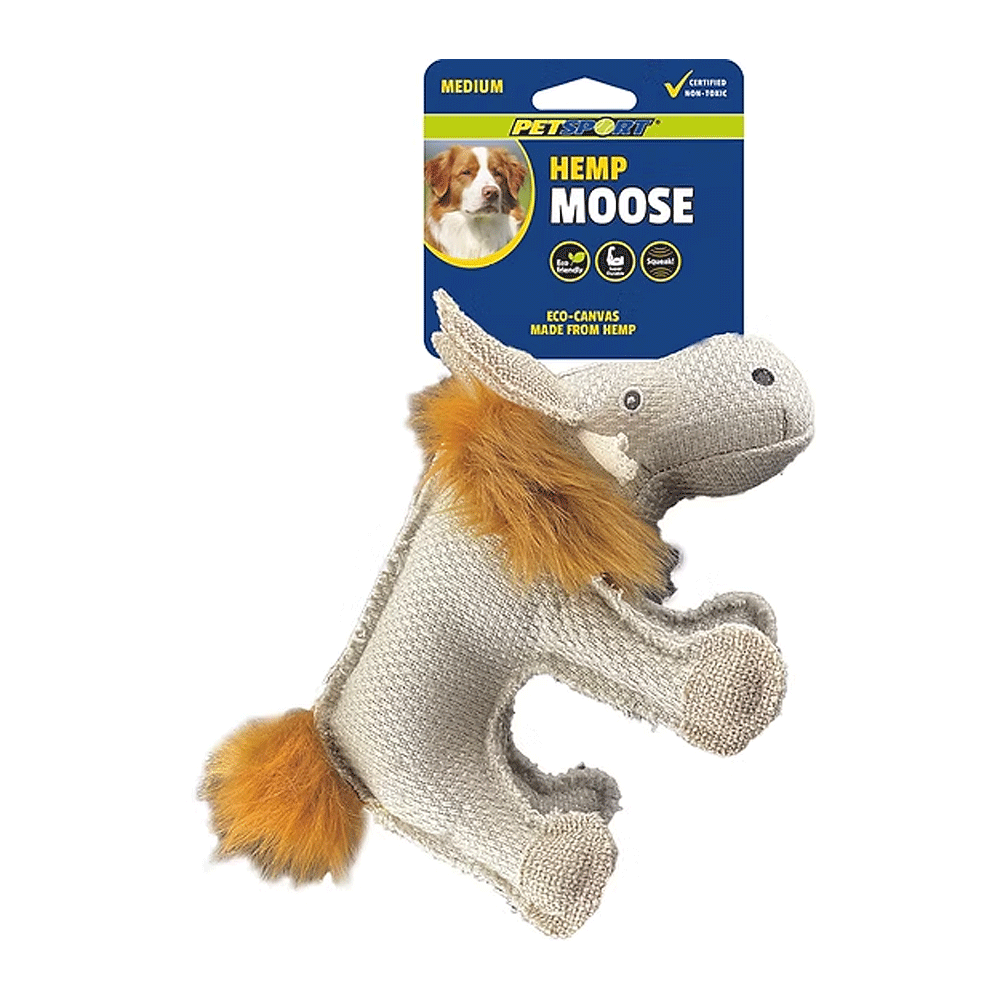 PETSPORT Hemp Moose 10"   