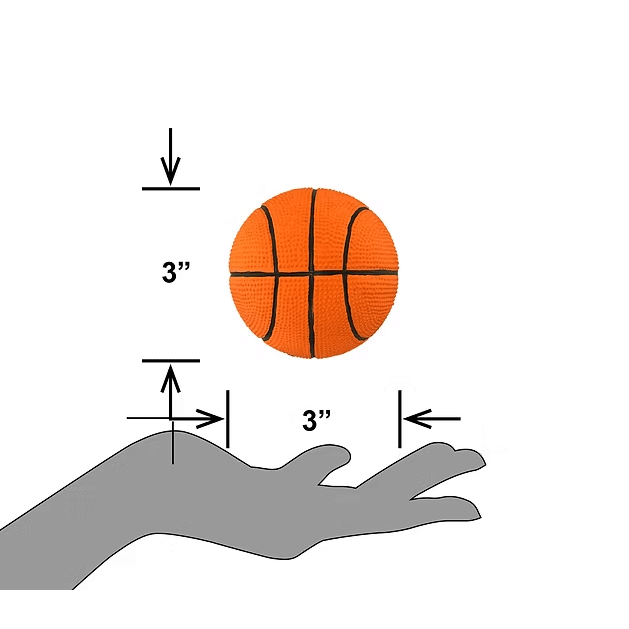 PETSPORT NaturFlex Basketball 3"