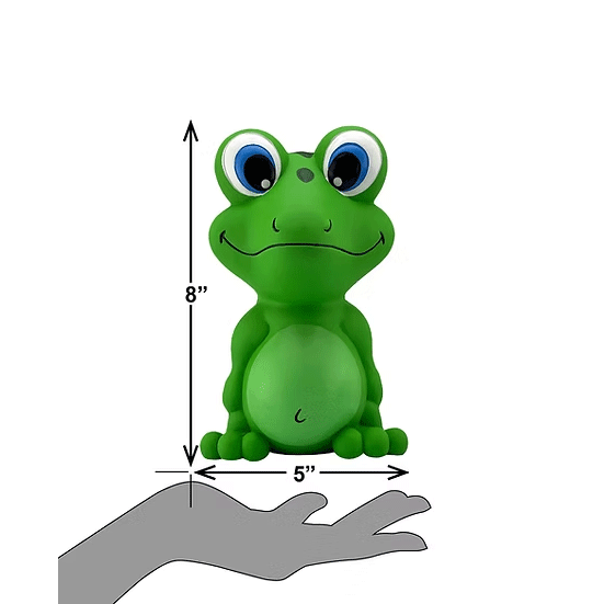 PETSPORT NaturFlex Large Frog  8"