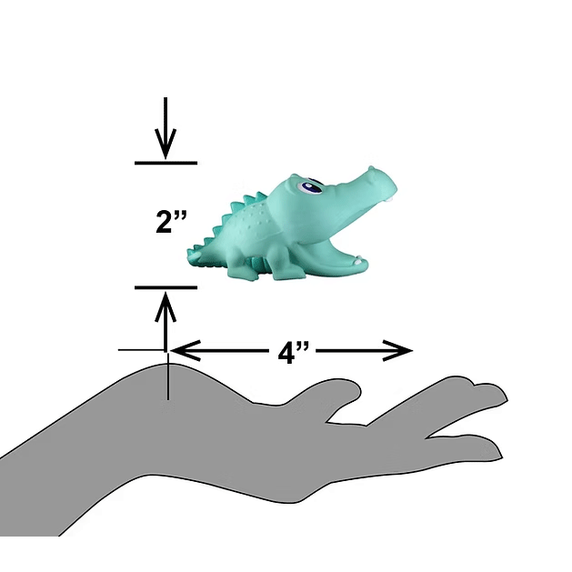 PETSPORT NaturFlex Babies Tiny Tots Alligator 4"
