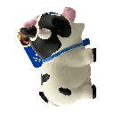 PETSPORT NaturFlex Large Cow 8"