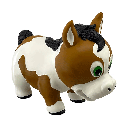 PETSPORT NaturFlex Tiny Tots Horse 4"