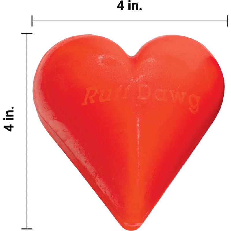 RUFF DAWG Dawg Hart XL Red