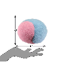 PETSPORT Shearling Fleece Ball 6"