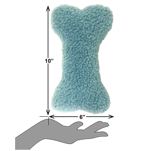 PETSPORT Shearling Fleece Bone 10"