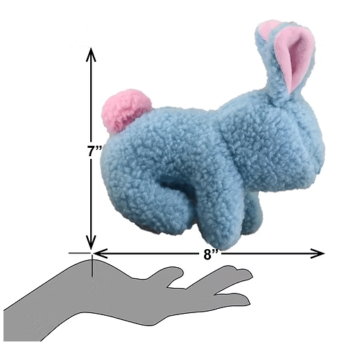 PETSPORT Shearling Fleece Bunny 8"