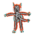 KONG Floppy Knots Fox M/L