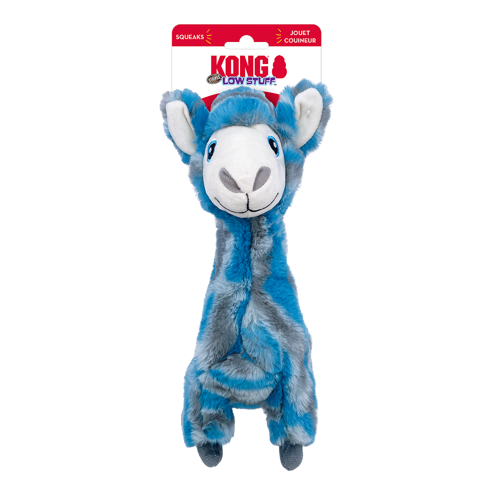 KONG Low Stuff Stripes Llama M