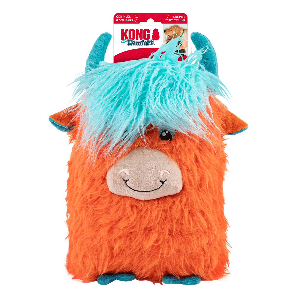 KONG Comfort Jumbo Highland Cow XL