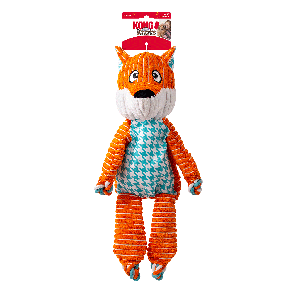 KONG Floppy Knots Fox Jumbo XL