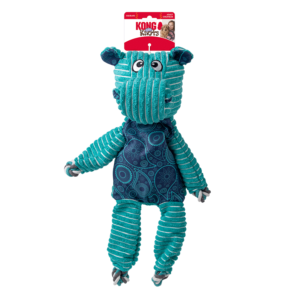 KONG Floppy Knots Hippo Jumbo XL