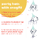 HUXLEY & KENT Party Hat Happy Got Me Day L