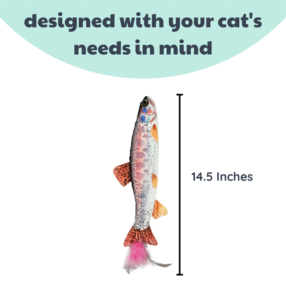 HUXLEY & KENT Cat Kicker Rainbow Trout