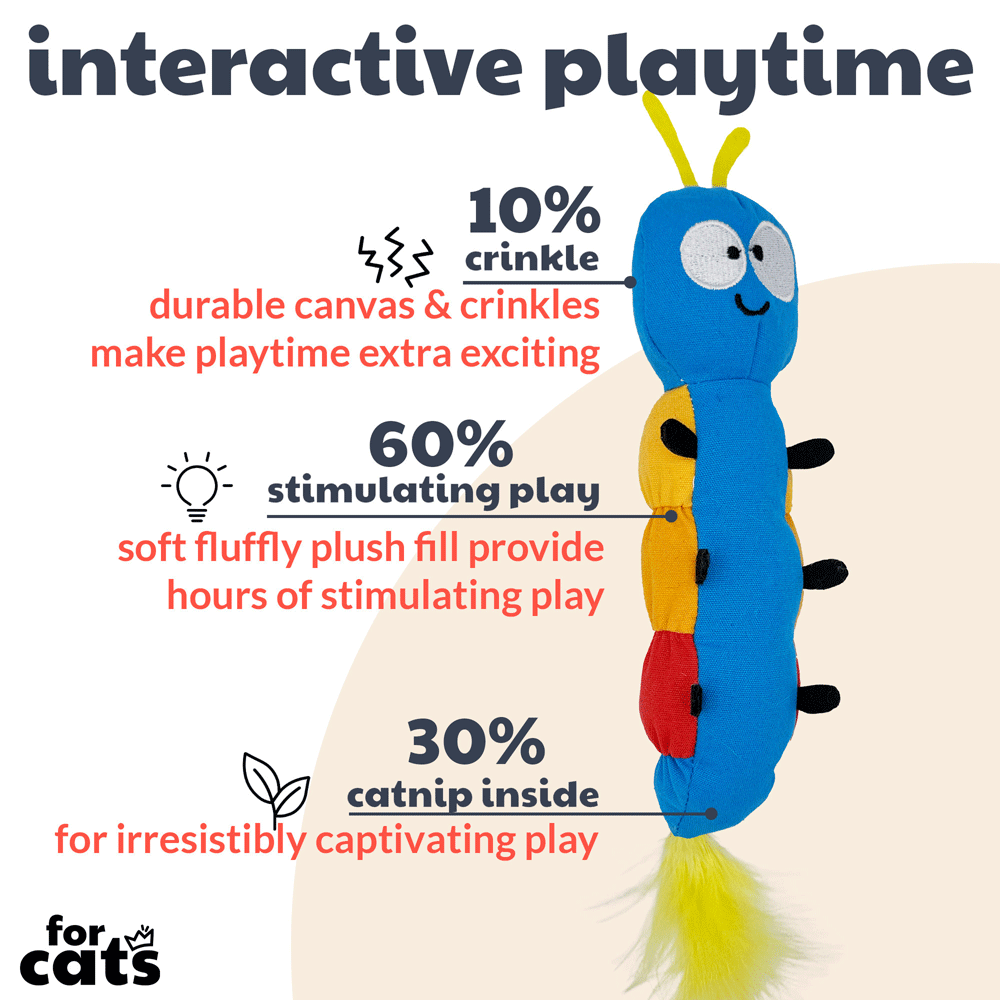 HUXLEY & KENT Cat Kicker Caterpillar