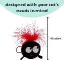 HUXLEY & KENT Cat Flinger Ladybug
