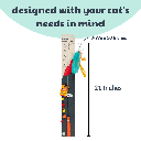 HUXLEY & KENT Cat Wand Teaser Treatos Snacks