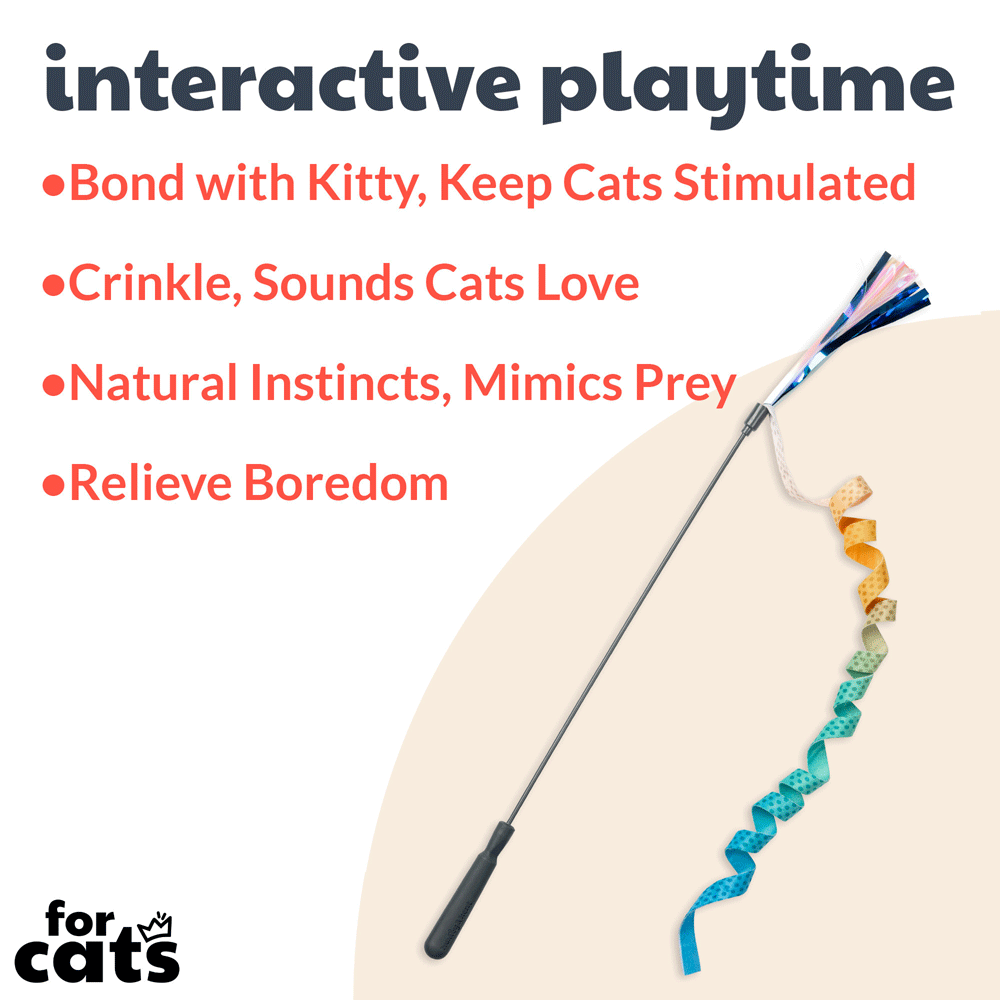 HUXLEY & KENT Cat Wand Dance & Lure Aqua