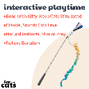 HUXLEY & KENT Cat Wand Dance & Lure Aqua