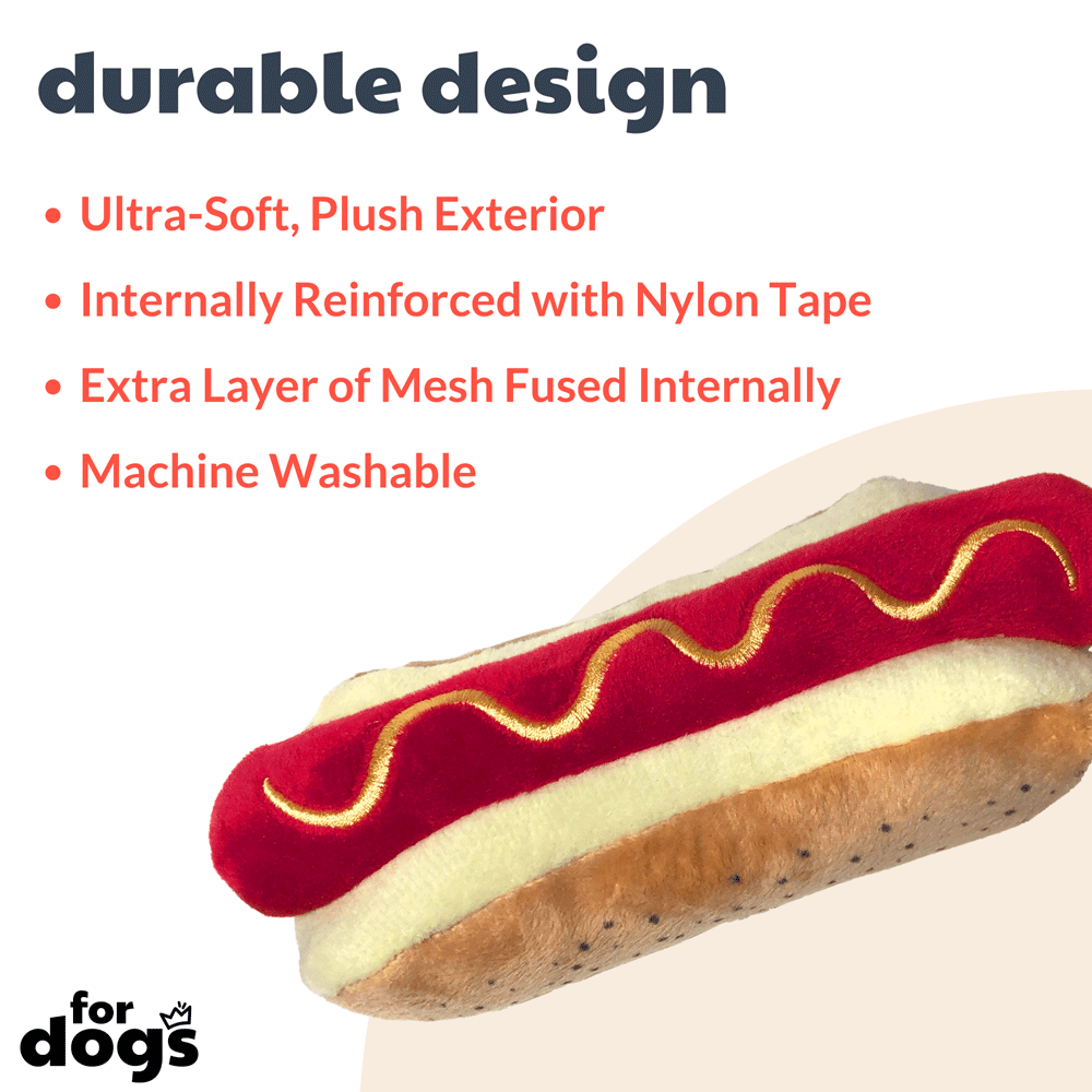 HUXLEY & KENT Dog Power Plush Haute Dawg L