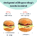 HUXLEY & KENT Dog Power Plush Hamburger S