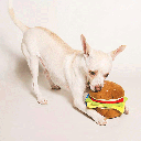 HUXLEY & KENT Dog Power Plush Hamburger S