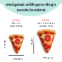 HUXLEY & KENT Dog Power Plush Pup-eroni Pizza S