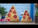 HUXLEY & KENT Dog Power Plush Pup-eroni Pizza S