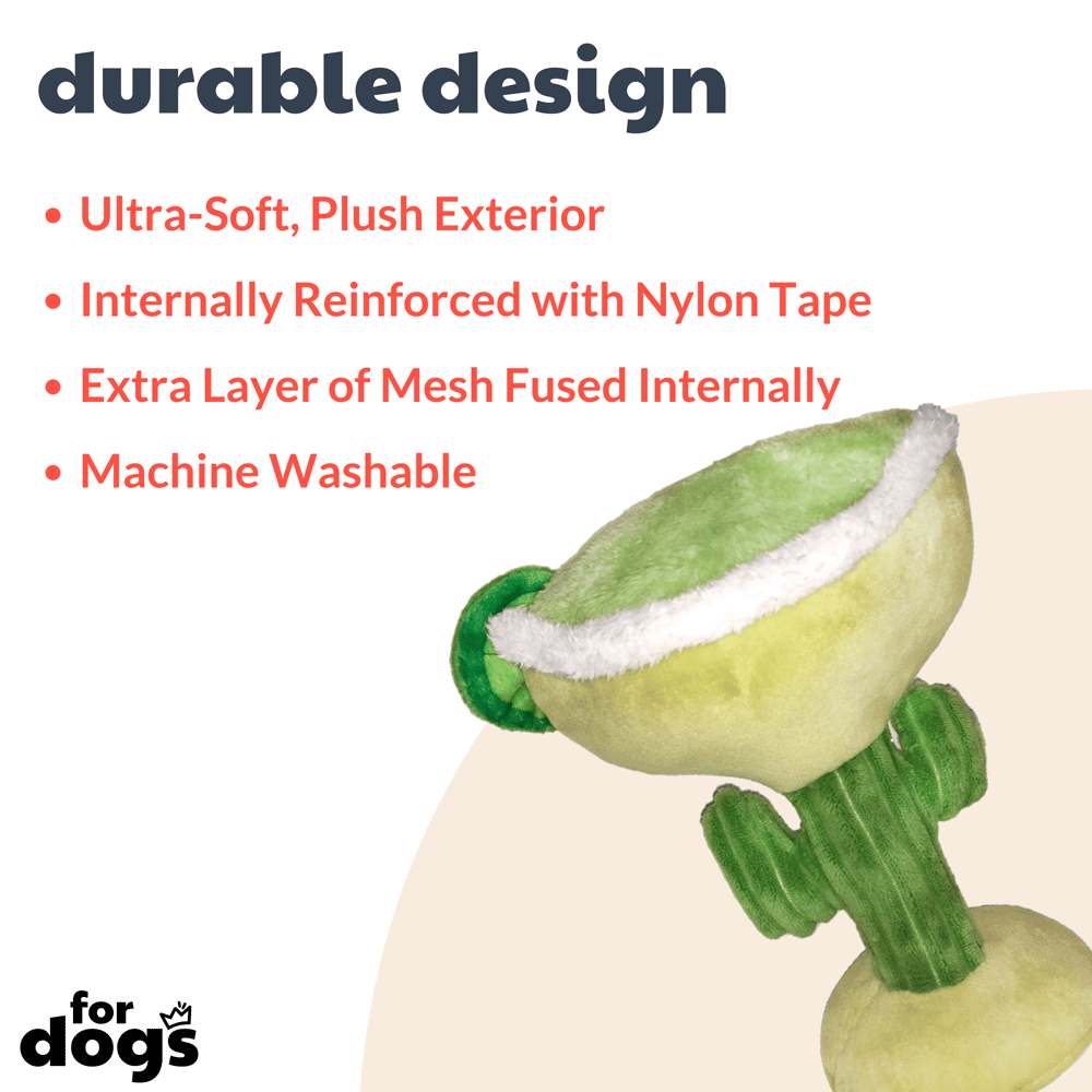 HUXLEY & KENT Dog Power Plush Margarita Loco L