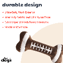 HUXLEY & KENT Dog Power Plush Football Bone S