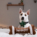 HUXLEY & KENT Dog Power Plush Football Bone L