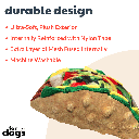 HUXLEY & KENT Dog Power Plush Taco Tuesday S
