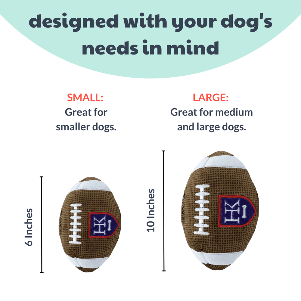 HUXLEY & KENT Dog Power Plush Football S