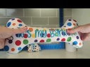HUXLEY & KENT Dog Power Plush It's My Barkday Bone S