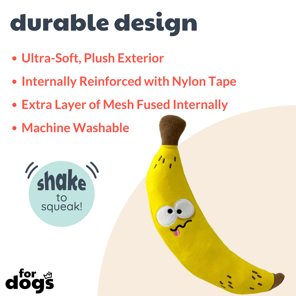 HUXLEY & KENT Dog Fetchies Bruiser Banana S