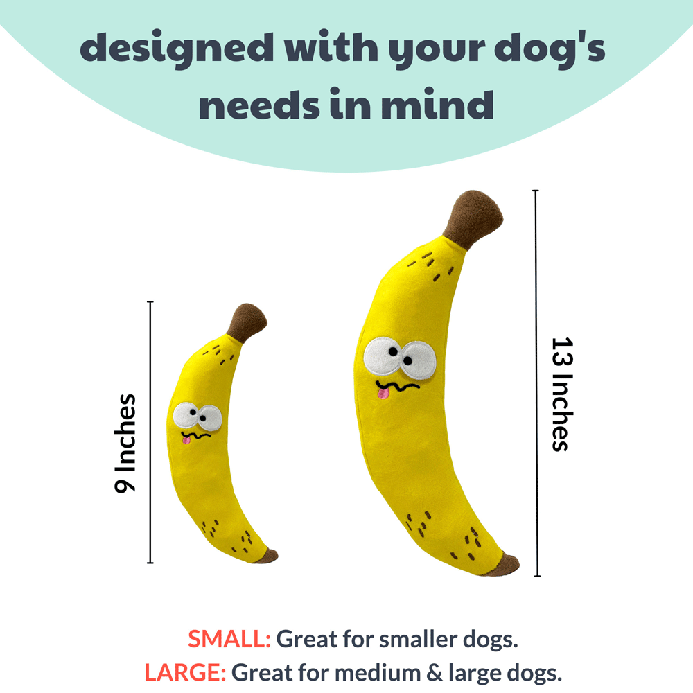 HUXLEY & KENT Dog Fetchies Bruiser Banana L