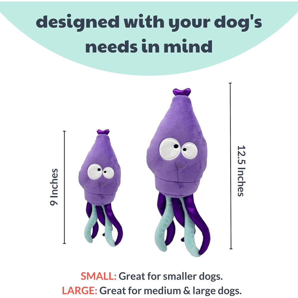 HUXLEY & KENT Dog Slappies Squiggly Squid S