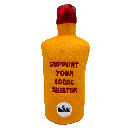 HUXLEY & KENT Dog Power Plush Hairball Cinnamon Whiskey L