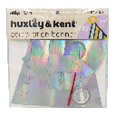 HUXLEY & KENT Pet Celebration Banner Let's Pawty Iridescent