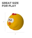 OUTWARD HOUND Sillyz Chick Latex Ball