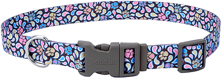 *PET ATTIRE Styles Adjustable Collar 18-26x1 Brown Special Paw