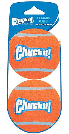 CHUCKIT Tennis Ball 2pk L