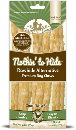 NOTHIN' TO HIDE Twist Stix Chicken 10pk