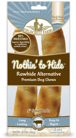 NOTHIN' TO HIDE Small 5" Roll Beef 2pk
