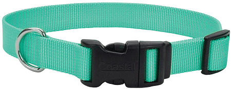 COASTAL Tuff Adjustable Dog Collar 8-12x3/8 Teal