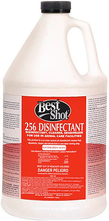 BEST SHOT Disinfectant 256:1 Wintergreen Gal