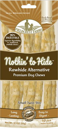 NOTHIN' TO HIDE Twist Stix Peanut Butter 10pk