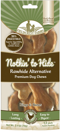 *NOTHIN' TO HIDE Rings & Bones Chicken 12pk