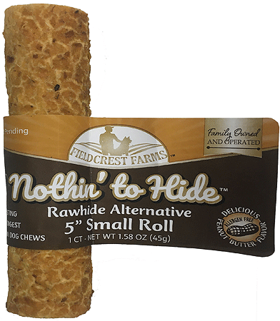 NOTHIN' TO HIDE Small 5" Roll Peanut Butter