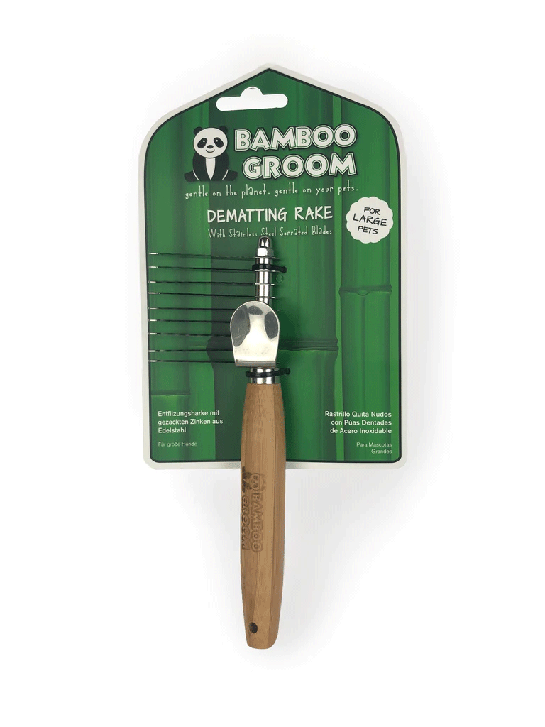 ALCOTT Bamboo Groom Dematting Rake L